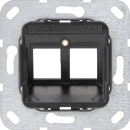 Gira Modulaire Jack 1 2-voudige inbouw steunring 560100...