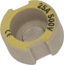 Mersen D-screw fitting insert D II 25A yellow...
