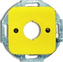 Busch-Jaeger Central plate yellow 22,5mm Command devices 2533-214-15 NEW