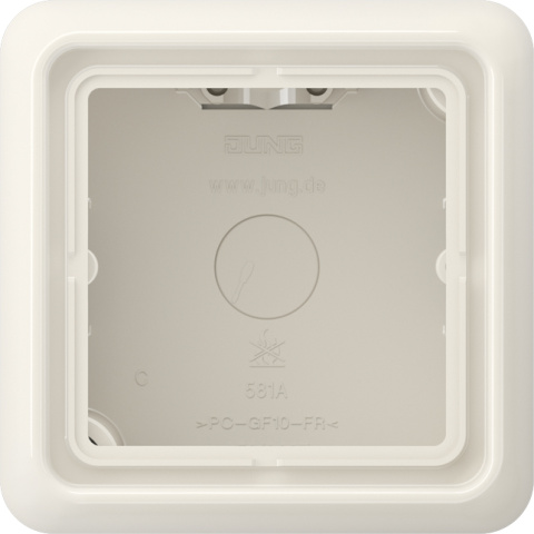 Jung AP-kap 1-voudig ws lijst CD 581 A W NIEUW