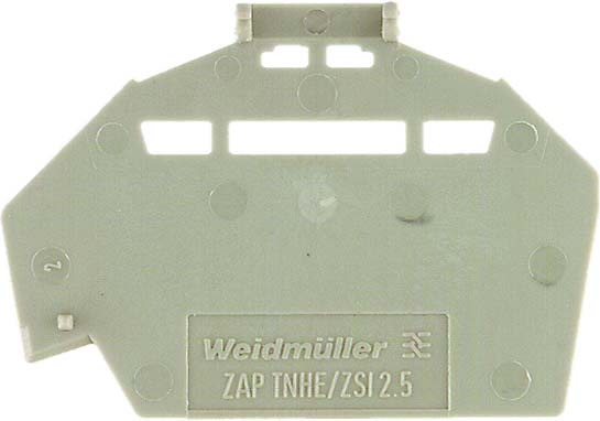 Weidmüller Abschlußplatte ZAP TNHE/ZSI2.5 NEU