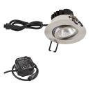 EVN Lichttechnik P-LED Oprawa wpuszczana 230V 3000K Stal...