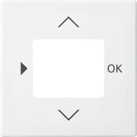 Busch-Jaeger placa central alpinws f.Timer 6435-914 NUEVO