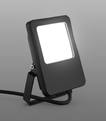 RZB Zimmermann LED floodlight 4000K black 722146.003 NEW