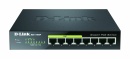 DLink Duitsland 8-poorts Gigabit Switch PoE Laag 2...