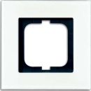 Busch-Jaeger frame 1-fold white glass 1721-811 NEW