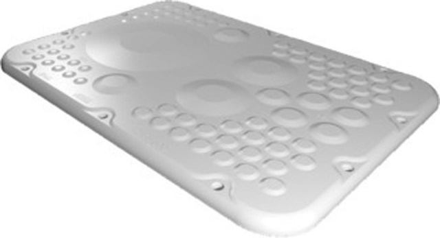 Rittal SZ Placa de brida de plástico tamaño 5 AX 2565.300 NUEVO