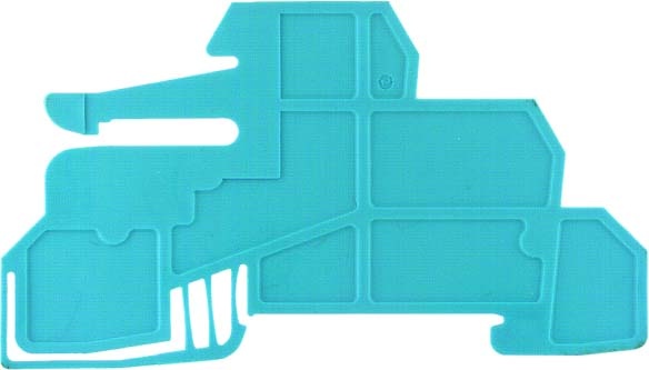 Weidmüller retaining plate 1.5mm blue WHP WDL2.5/S BL NEW