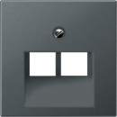 Jung Abdeckung UAE-Dose anthrazit matt A 569-2 BF PL UA ANM NEU