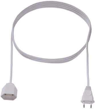 Bachmann Euro-Verlängerung PVC 5m,ws 233.286 NEU