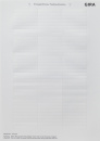 Gira inscription sheet 51.2 x 7mm 145500 NEW