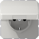 Jung SCHUKO wandcontactdoos lichtgrijs CD 1520 BFKL LG NEW
