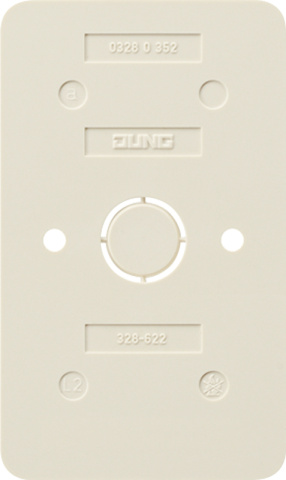 Jung Bodenplatte flammwidrig 328-622 NEU