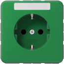 Jung SCHUKO-Steckdose 16A 250V mit Schriftfeld CD...