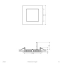 EVN Lichttechnik LED Inbouwpaneel 9W 350mA 3000K LPQ 123 502 NIEUW