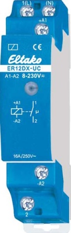 Eltako Schaltrelais 16A,1S,250VAC ER12DX-UC NEU