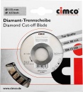 Cimco diamond cutting disc D=115mm 208708 NEW