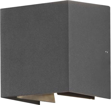 Gnosjö Konstsmide AL LED Wall Light anthracite 7959-370 NEW