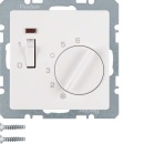 Termostato de habitación Berker Contacto NC...