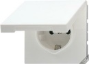 Jung SCHUKO socket outlet 16A 250V hinged cover LS 1520 KL LG NEW