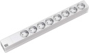 Bachmann socket strip 8f. Protective cover, aluminium...