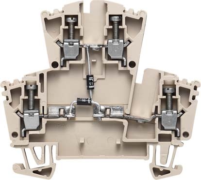 Weidmüller doorvoer terminal WDK 2.5 2D #102350 NIEUW