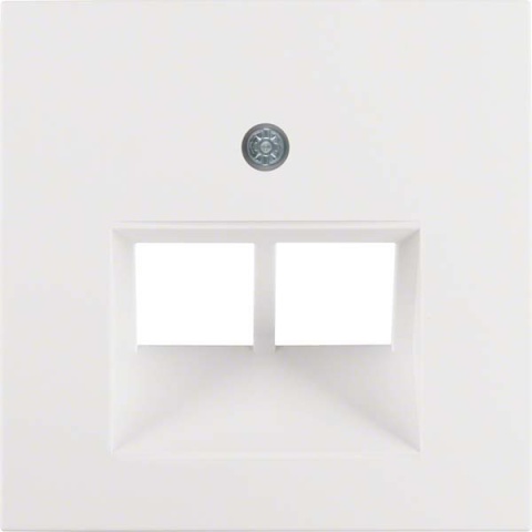 Berker plytka centralna pws UAE/E-DAT/ISDN gniazdo 14091909 NOWOSC