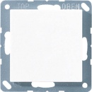 Jung Blind-Abdeckung ws kompl.mit Tragring A 594-0 NEU