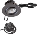 EVN Lichttechnik P-LED Plafonnier encastré IP65 HV 3000K 1010lm PC650N91602 NOUVEAU