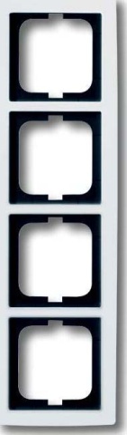 Busch-Jaeger ramka 4-krotna studio biala, solo 1724-84 NOWOSC