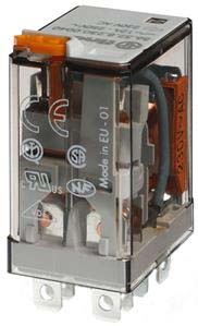 Finder plug-in relay 230VAC 2W 12A f.socket 96.72 56.32.8.230.0040 NEW