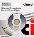Cimco diamantdoorslijpschijf D=230mm 208706 NIEUW