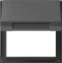 Gira intermediate plate anth with hinged cover, TX44...