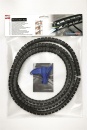 HellermannTyton Spiral Hose +Tool black HWPP25L2 BK+WZ(VE2m) NEW