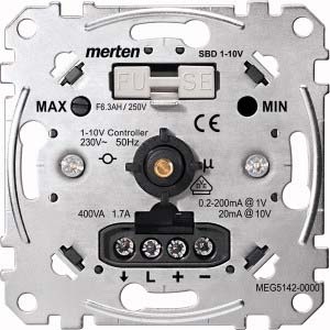 Merten Entrée de potentiomètre électr. 1-10 V MEG5142-0000 NOUVEAU