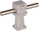 DEHN Soporte de conductores gris H 36mm f. Rd 8mm M6 LH...