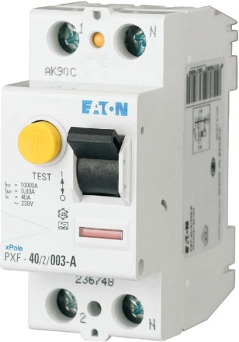 Eaton (Installation) RCD 16A 2p, 30mA PXF-16/2/003-A NEW
