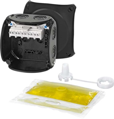 Hensel Kabelabzweigkasten 1,5-4qmm 3phasig WP 0404 B NEU