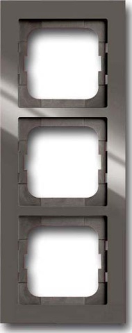 Busch-Jaeger Cadre triple gris entree 1723-291 NEUF