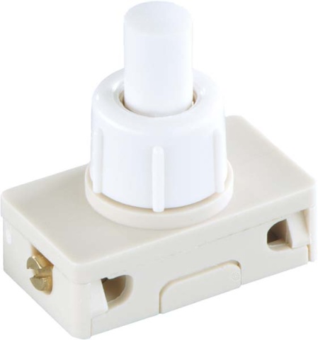 Bachmann EB pushbutton switch ws, 2(1)A,250V 1p. 924.137 NEW