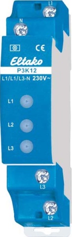 Eltako lampa kontroli fazy 3xLED rt P3K12-230V NOWOSC