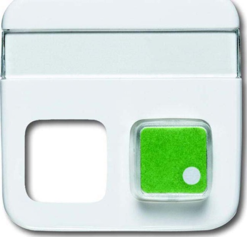 Busch-Jaeger Disque central aws avec champ dinscription 1572 CN-214 NEUF