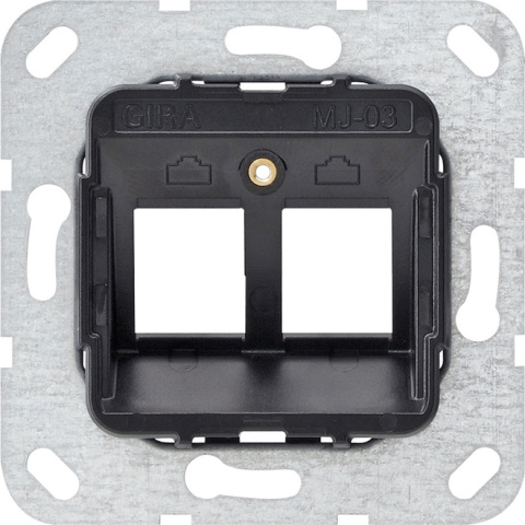 Gira Modular Jack 3 2fach UP Tragring 560300 NEU