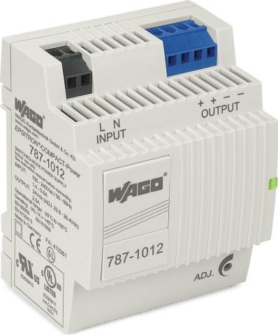 WAGO GmbH & Co. KG Voeding 24V 2.5A primair geta 787-1012 NEW