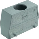 Carcasa de ojal Harting salida de cable recta 19300240428...