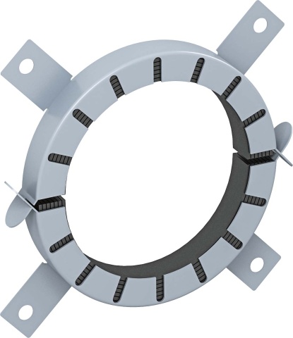 OBO Bettermann Vertr pipe collar 94x26mm gr TCX-063 NUEVO