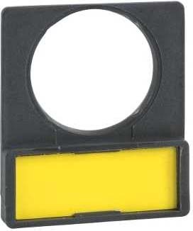 Schneider Electric label holder bw/rt w.blank label ZBY2101 NEW