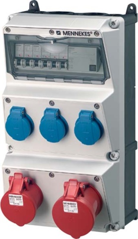 Mennekes socket outlet combination AMAXX 930008 NEW