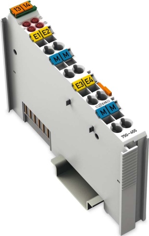 WAGO GmbH & Co. KG Bus Terminal 4AI 4-20mA S.E. 750-455 NUOVO