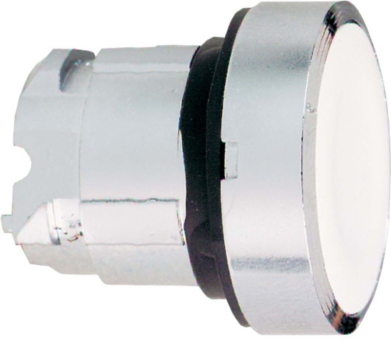 Schneider Electric Drukknop plat, ws ZB4BA1 NIEUW